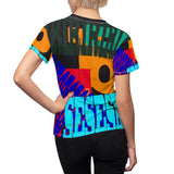 Women's AOP Cut & Sew Tee