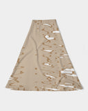 camell Women's A-Line Midi Skirt