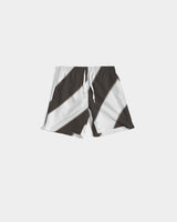 men's swiming tunk black and white Men's Swim Trunk