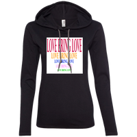 LOVE BRING LOVE 887L Anvil Ladies' LS T-Shirt Hoodie