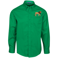 lion1 S608 Port Authority Men's LS Dress Shirt
