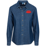 LSP10 Port Authority Women's LS Denim Shirt