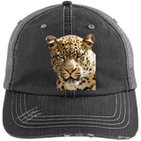 tyger1 6990 Distressed Unstructured Trucker Cap