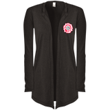 embroidery6 DT156 District Women's Hooded Cardigan