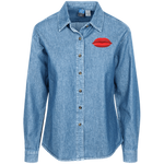 LSP10 Port Authority Women's LS Denim Shirt