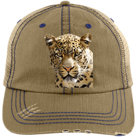 tyger1 6990 Distressed Unstructured Trucker Cap