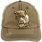 tyger1 6990 Distressed Unstructured Trucker Cap