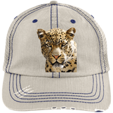 tyger1 6990 Distressed Unstructured Trucker Cap