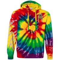 CD877 Tie-Dyed Pullover Hoodie