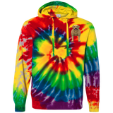 CD877 Tie-Dyed Pullover Hoodie