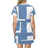 All Over Print T-Shirt Dress
