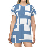 All Over Print T-Shirt Dress
