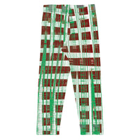 Kid's Leggings green brown