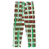 Kid's Leggings green brown