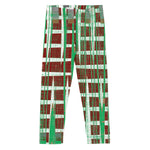 Kid's Leggings green brown