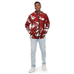 Men’s windbreaker brick