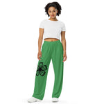 All-over print unisex wide-leg pants