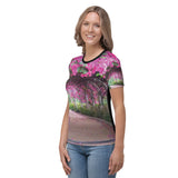 Women's T-shirt flower