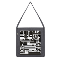 the play between black and white Classic Tote Bag