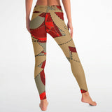 legging patern orange