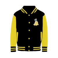 snow white Varsity Jacket