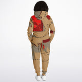 Athletic Hoodie & Jogger -  pattern