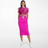 shirt+skirt fucsia