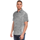 shirt with buttons points