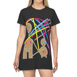 AOP T-shirt Dress