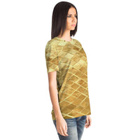 gold t shirt