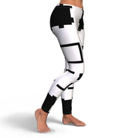 Legging  white and black