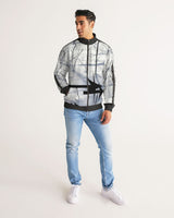 Track jacket snow stripe sleeves