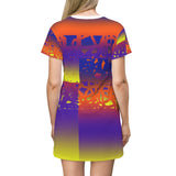 AOP T-shirt Dress