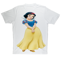 snow white Sublimation Performance Adult T-Shirt