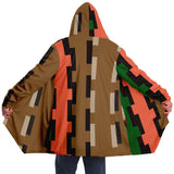 Microfleece Cloak -stripes