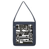 the play between black and white Classic Tote Bag