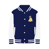 snow white Varsity Jacket