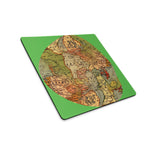 Gaming mouse pad map