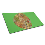 Gaming mouse pad map