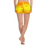 All-Over Print Women's Athletic Short Shorts
