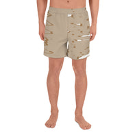 All-Over Print Men's Athletic Long Shorts