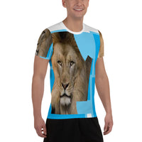 All-Over Print Men's Athletic T-shirt