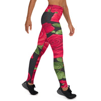 Yoga Leggings flowers