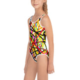 All-Over Print Kids Swimsuit