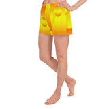 All-Over Print Women's Athletic Short Shorts
