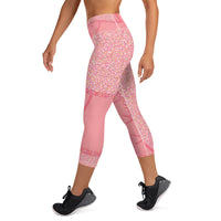 Yoga Capri Leggings pink