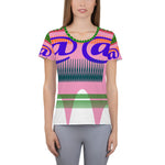 All-Over Print Women's Athletic T-shirt