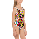 All-Over Print Kids Swimsuit