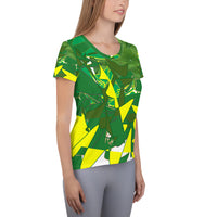 All-Over Print Women's Athletic T-shirt