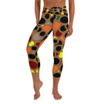 Yoga Capri Leggings abstract